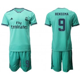 Completo Calcio Real Madrid BENZEMA 9 Bambino Divisa Terza 2019/2020